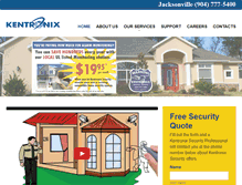 Tablet Screenshot of kentronicssecurity.com